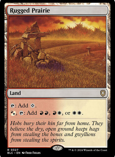 RuggedPrairie__56778 Rugged Prairie Bloomburrow Commander