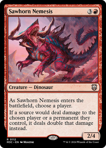 Sawhorn Nemesis Modern Horizons 3 Commander