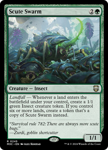 Scute Swarm Modern Horizons 3 Commander