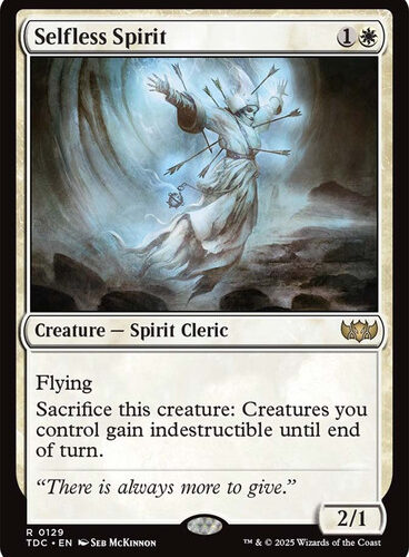 Selfless Spirit Tarkir: Dragonstorm Commander