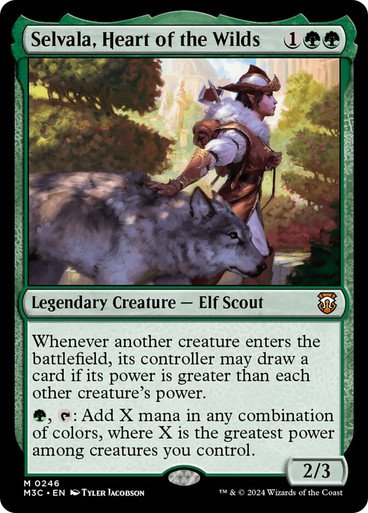 Selvala, Heart of the Wilds Modern Horizons 3 Commander