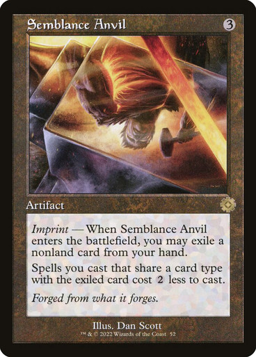 Semblance Anvil (#052) (Retro Frame) The Brothers' War Retro Artifacts
