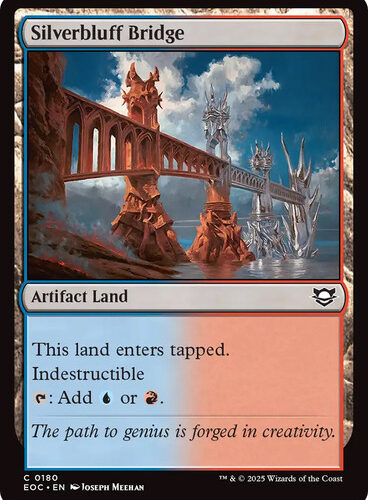 Silverbluff Bridge Edge of Eternities Commander