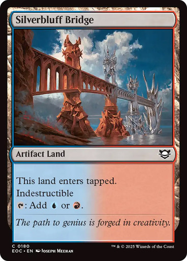 Silverbluff Bridge Edge of Eternities Commander