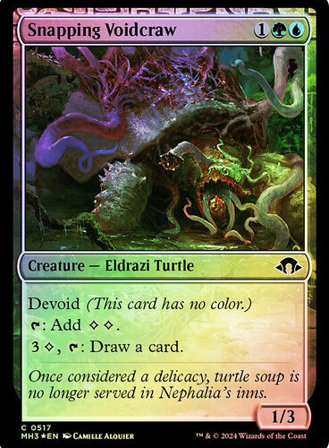 Snapping Voidcraw (Ripple Foil) Modern Horizons 3 - Alternate Foil (Foil)