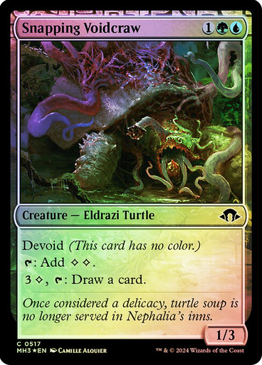 Snapping Voidcraw (Ripple Foil) Modern Horizons 3 - Alternate Foil (Foil)