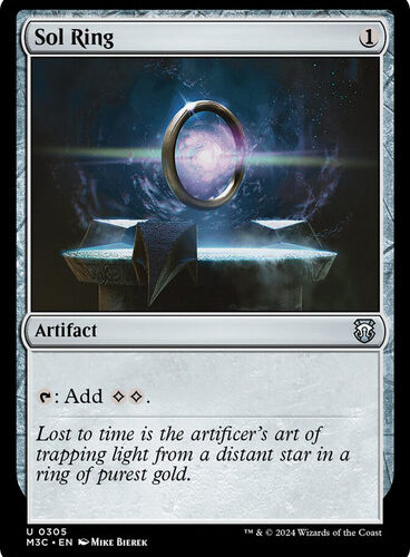 Sol Ring Modern Horizons 3 Commander