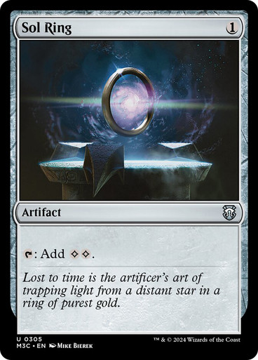 Sol Ring Modern Horizons 3 Commander