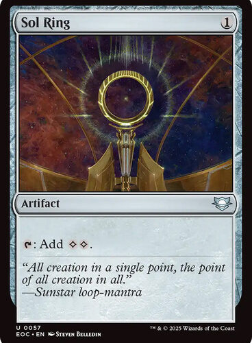 Sol Ring Edge of Eternities Commander