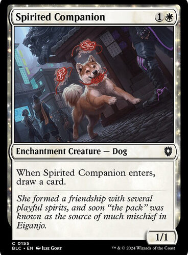 Spirited Companion Bloomburrow Commander