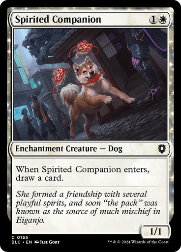 Spirited Companion Bloomburrow Commander