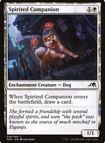 Spirited Companion Kamigawa: Neon Dynasty