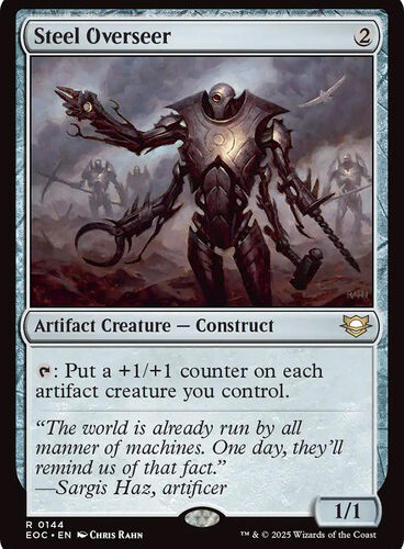 Steel Overseer Edge of Eternities Commander