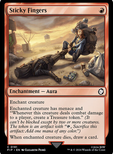 Sticky Fingers Fallout Commander