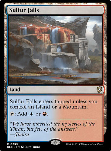 Sulfur Falls Bloomburrow Commander