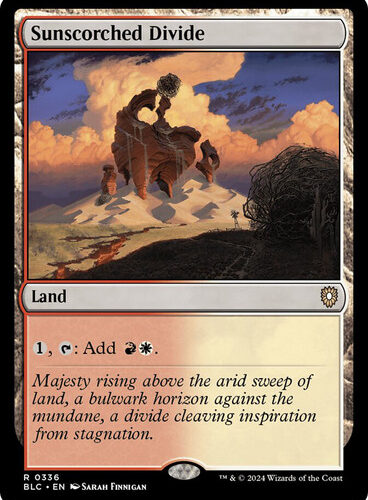 Sunscorched Divide Bloomburrow Commander