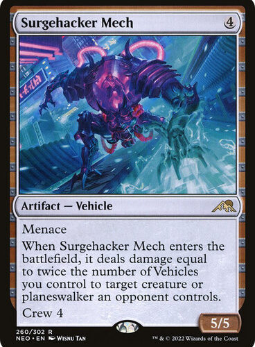 Surgehacker Mech Kamigawa: Neon Dynasty