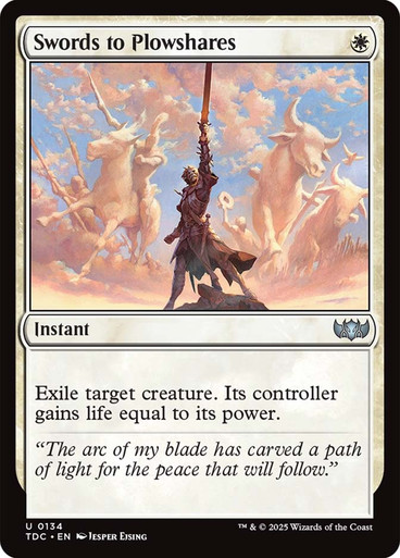 Swords to Plowshares Tarkir: Dragonstorm Commander