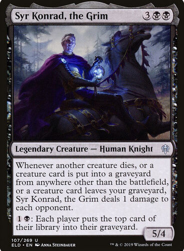 Syr Konrad, the Grim Throne of Eldraine