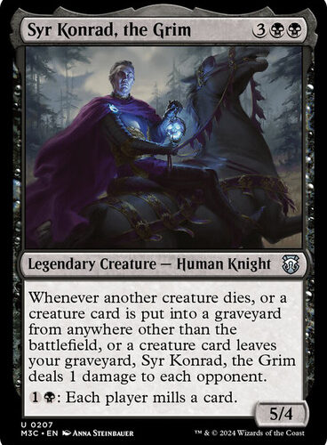 Syr Konrad, the Grim Modern Horizons 3 Commander