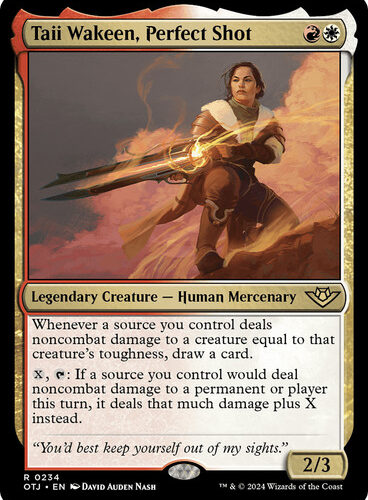 Taii Wakeen, Perfect Shot Outlaws of Thunder Junction