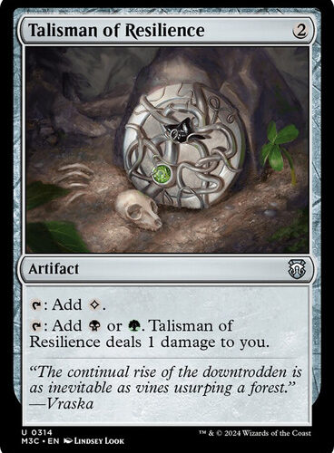 Talisman of Resilience Modern Horizons 3 Commander