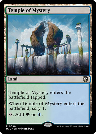 TempleOfMystery__31320 Temple of Mystery Modern Horizons 3 Commander