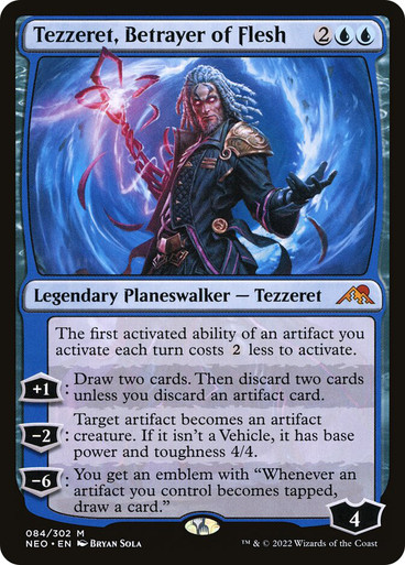 Tezzeret, Betrayer of Flesh Kamigawa: Neon Dynasty