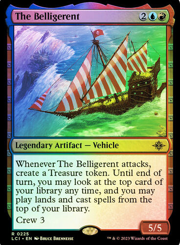 TheBelligerent__78625 The Belligerent The Lost Caverns of Ixalan (Foil)