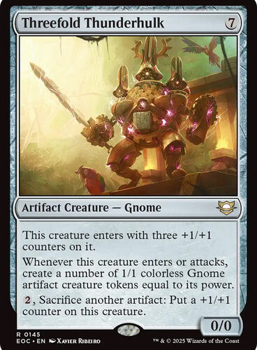 ThreefoldThunderhulk__43867 Threefold Thunderhulk Edge of Eternities Commander