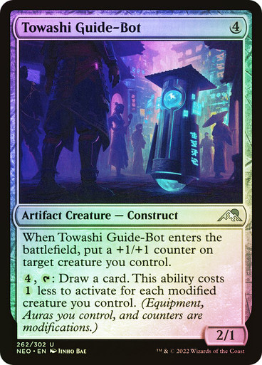 TowashiGuideBot__92281 Towashi Guide-Bot Kamigawa: Neon Dynasty (Foil)