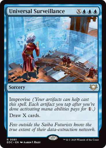UniversalSurveillance__91676 Universal Surveillance Edge of Eternities Commander