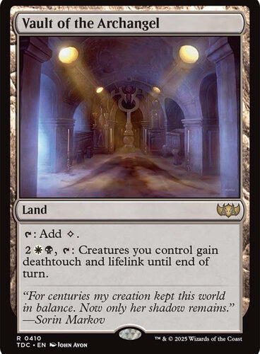 Vault of the Archangel Tarkir: Dragonstorm Commander