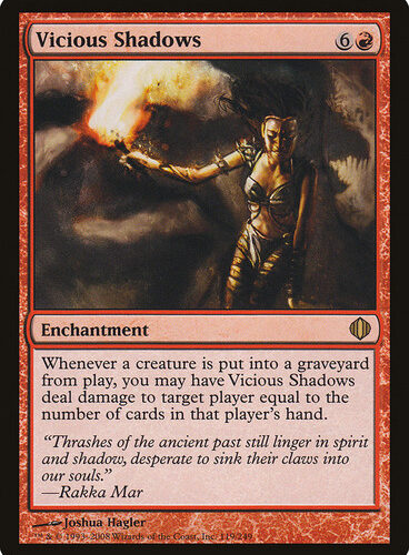 Vicious Shadows Shards of Alara
