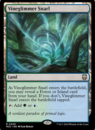 Vineglimmer Snarl Modern Horizons 3 Commander