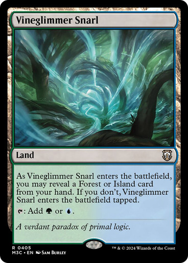 VineglimmerSnarl__76670 Vineglimmer Snarl Modern Horizons 3 Commander