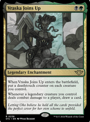 Vraska Joins Up Outlaws of Thunder Junction