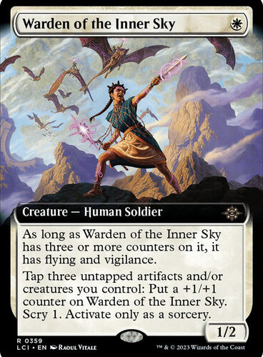 warden of the Warden of the Inner Sky (Extended Art) The Lost Caverns of Ixalan - Variants