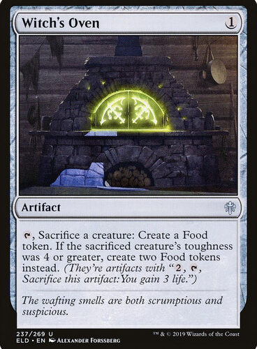 Witch's Oven Throne of Eldraine