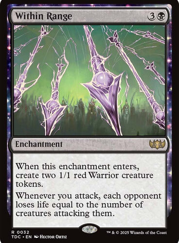 Within Range Tarkir: Dragonstorm Commander