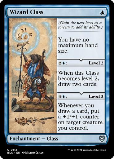 Wizard Class Bloomburrow Commander