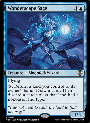 Wonderscape Sage Modern Horizons 3 Commander