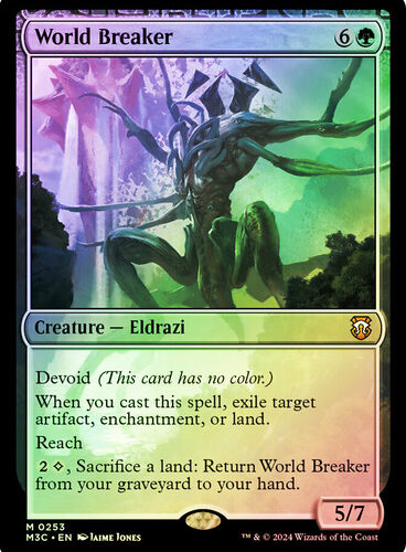 World Breaker (Ripple Foil) Modern Horizons 3 Commander - Alternate Foil (Foil)