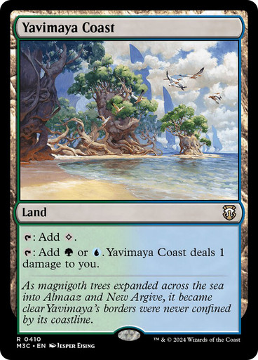 Yavimaya Coast Modern Horizons 3 Commander
