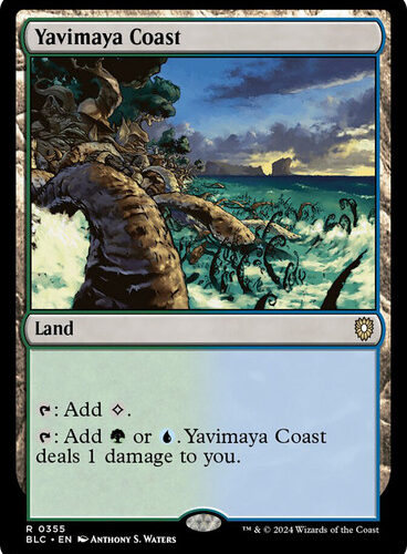 Yavimaya Coast Bloomburrow Commander