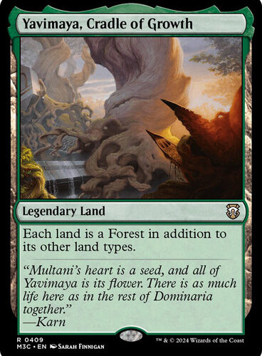 Yavimaya, Cradle of Growth Modern Horizons 3 Commander