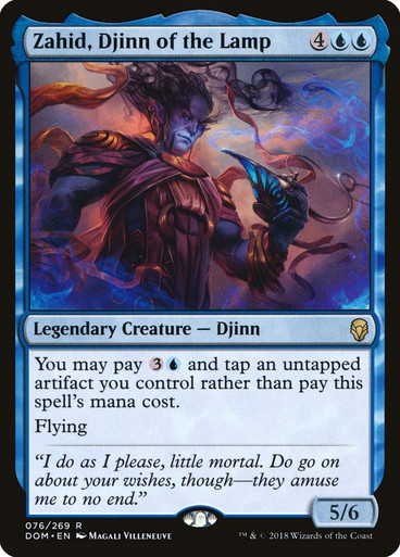 Zahid, Djinn of the Lamp Dominaria