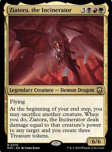 Ziatora, the Incinerator Modern Horizons 3 Commander