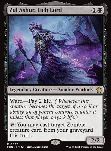 Zul Ashur, Lich Lord Foundations