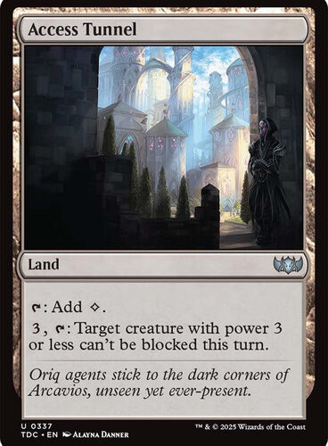 Access Tunnel Tarkir: Dragonstorm Commander